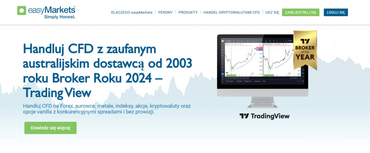 easyMarkets strona