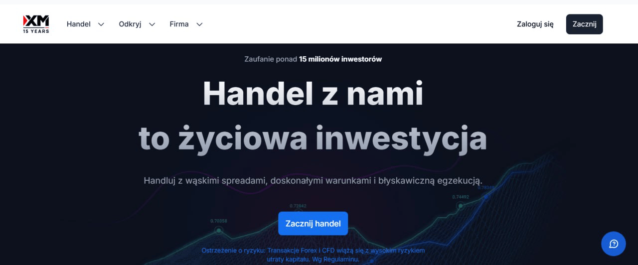 XM strona internetowa