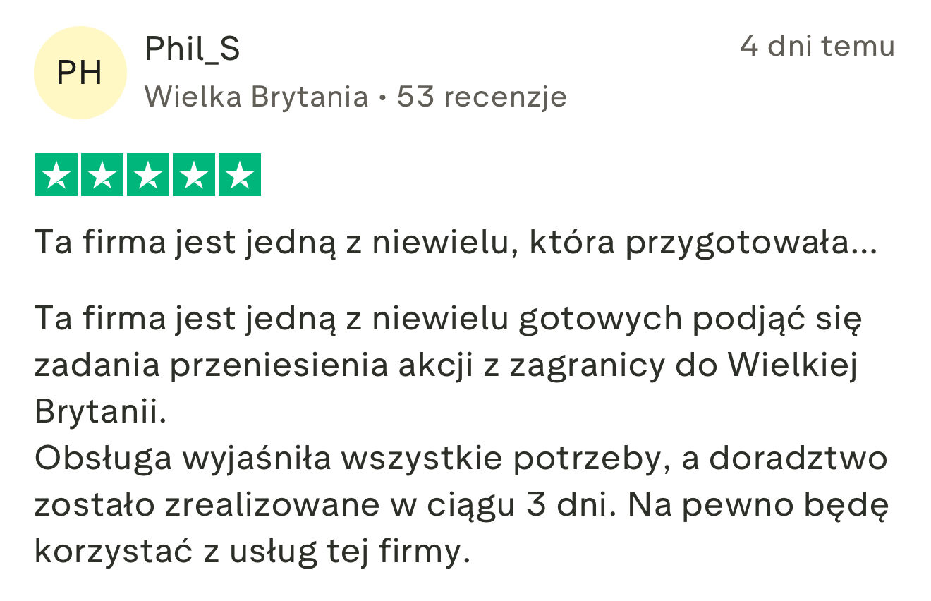 Opinie o IG 