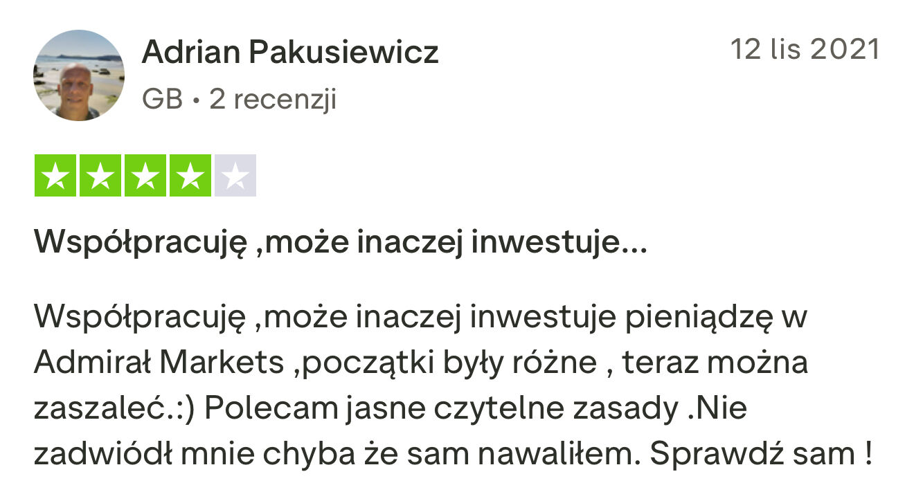 Admirals opinie 