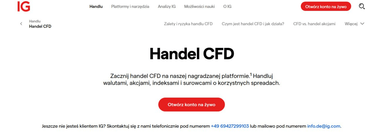 Profil IG Markets